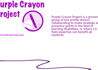 Purple Crayon Project